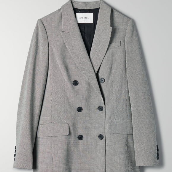 Aritzia checkered Samuel blazer - Picture 3 of 3